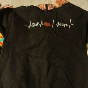 Girls love jeeps sweatshirt